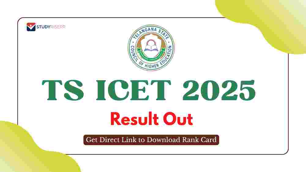 TS ICET 2025 Results Declared